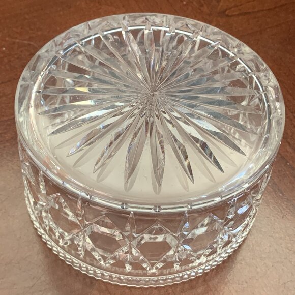 1878 Victorian Pressed Glass Butter Dish Silverplate Tray & Lid Percival Vickers - Picture 8 of 16